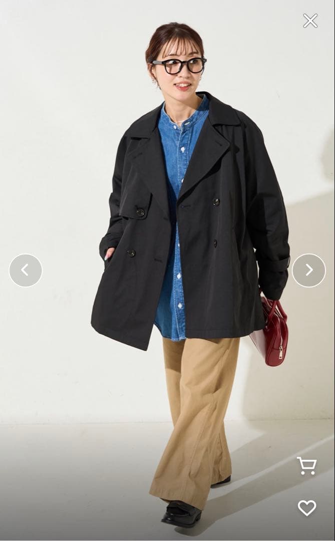 FREAK'S STORE 新品未使用 ショートトレンチ