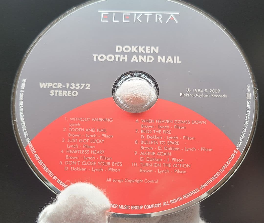DOKKEN/ドッケン TOOTH AND NAIL 紙ジャケット仕様