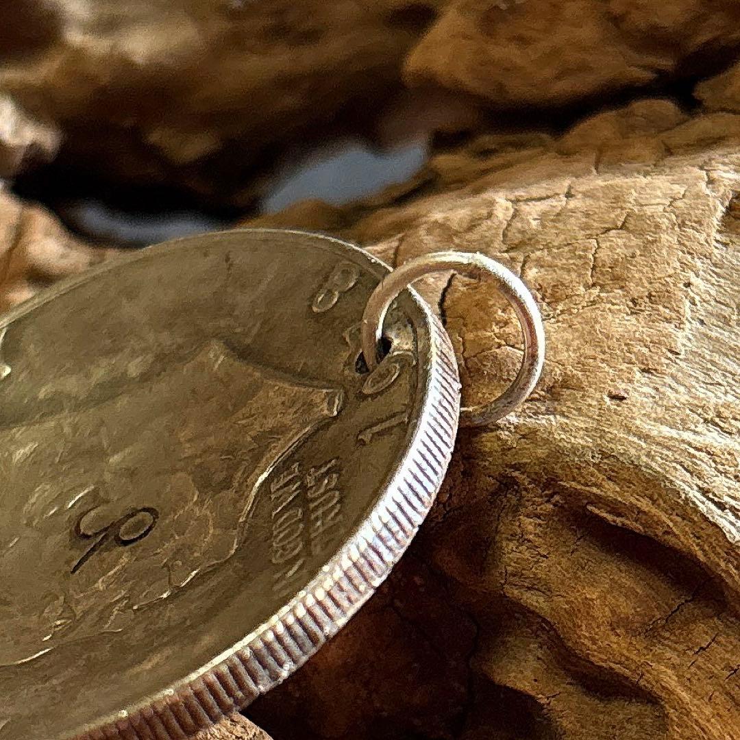 ナバホ　インディアンジュエリー　スタンプワーク　　ペンダントトップ