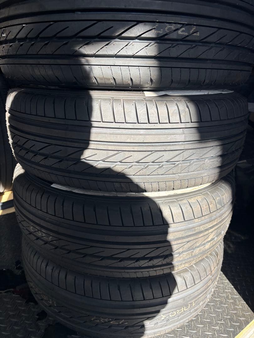 「2024年製」215/65R16C 4本グッドイヤー　ナスカー　ホワイトレター