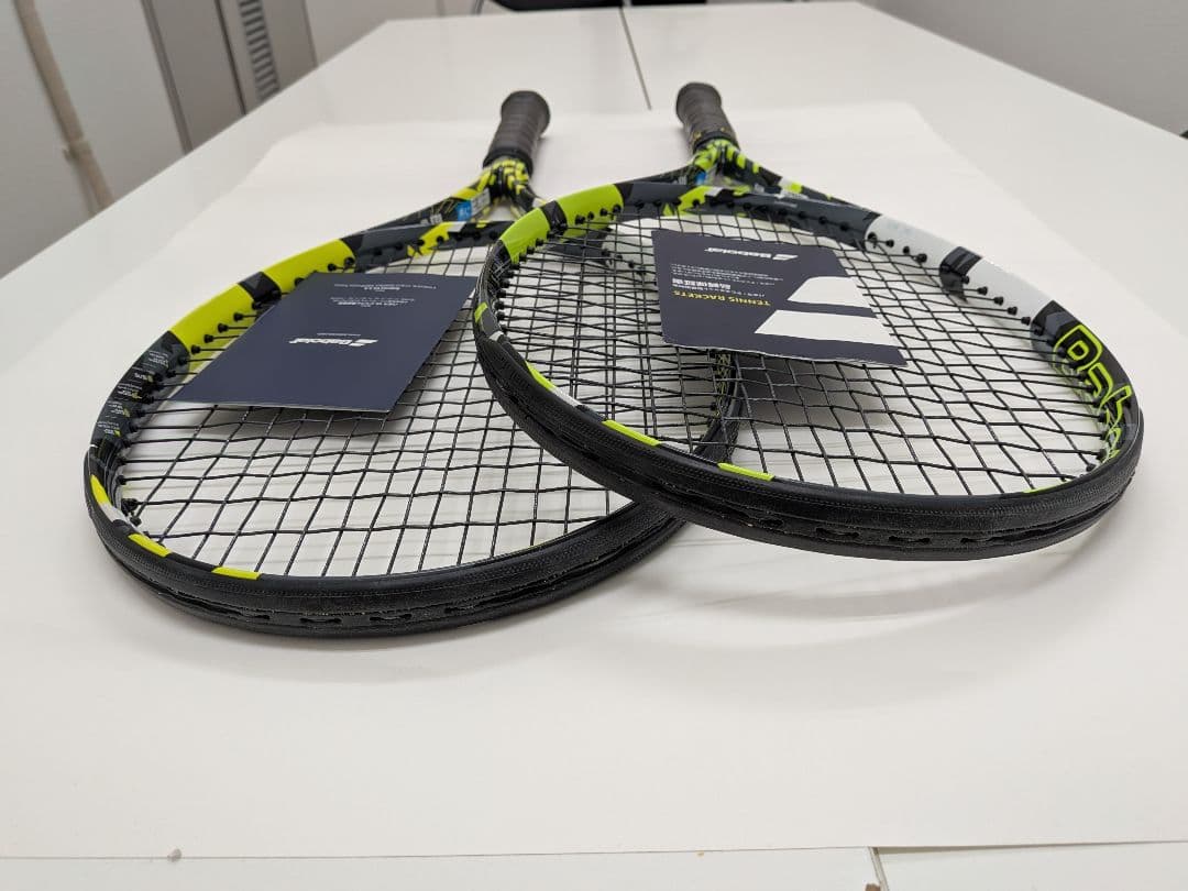 二本セット　Babolat Pure Aero100 G2（2022モデル）