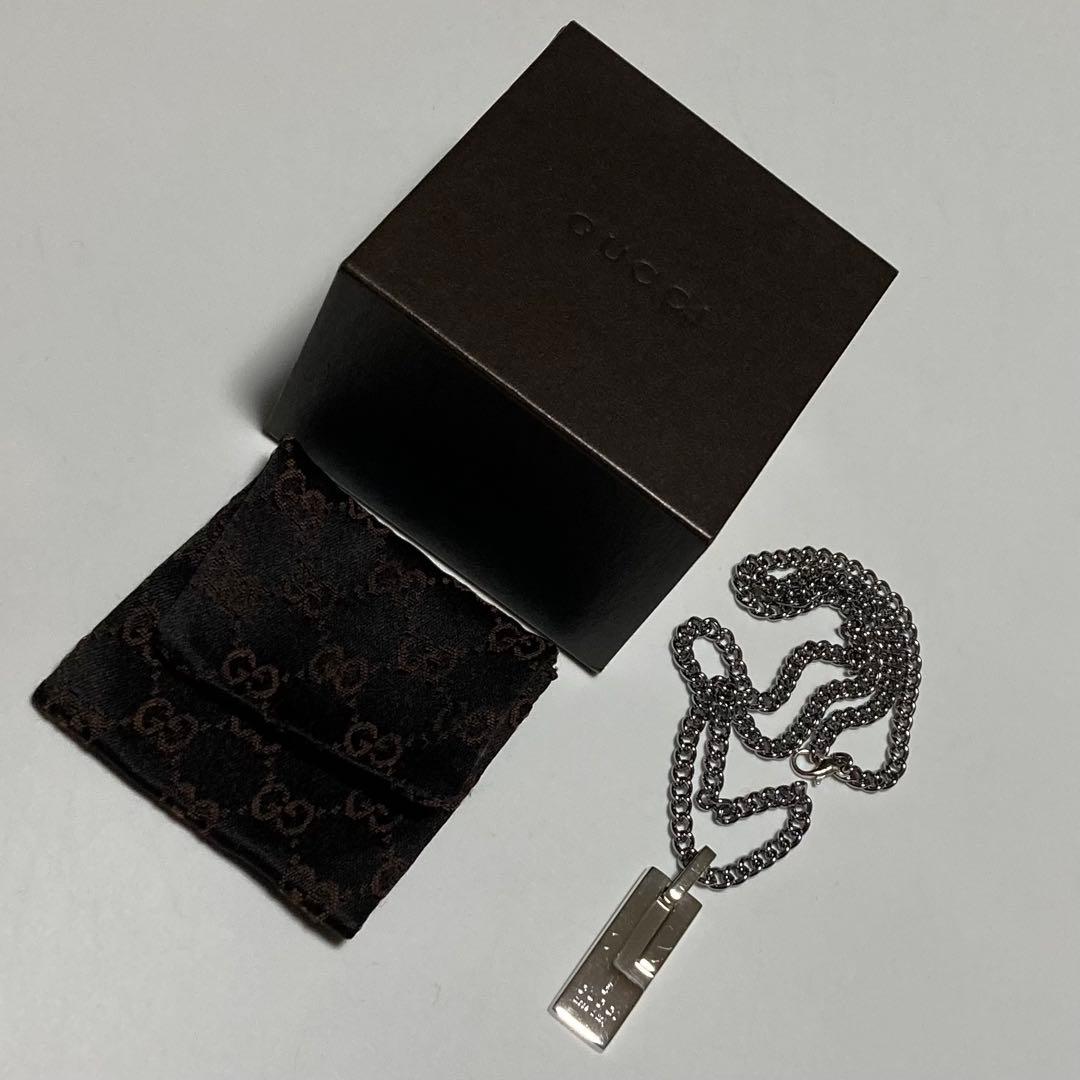 【正規品】 グッチ GUCCI ネックレス 良品 925 送料無料 付属品有
