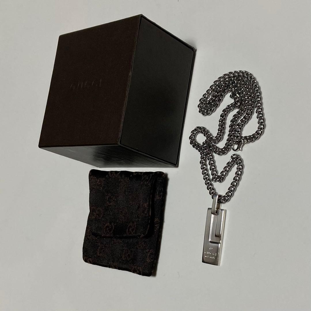 【正規品】 グッチ GUCCI ネックレス 良品 925 送料無料 付属品有