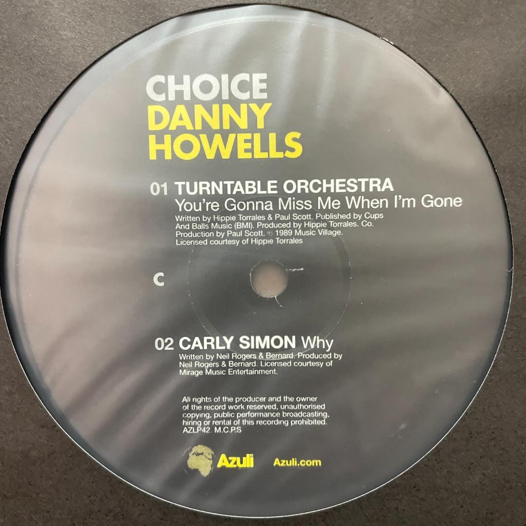 Danny Howells – Choice 4×12インチ Orbital 他