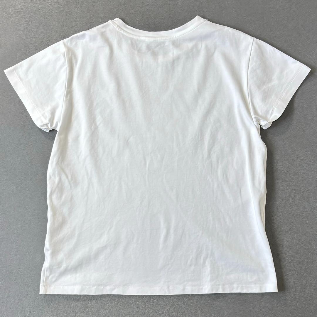 マディソンブルー 25ss カレッジロゴ Tシャツ 白 01 ua3