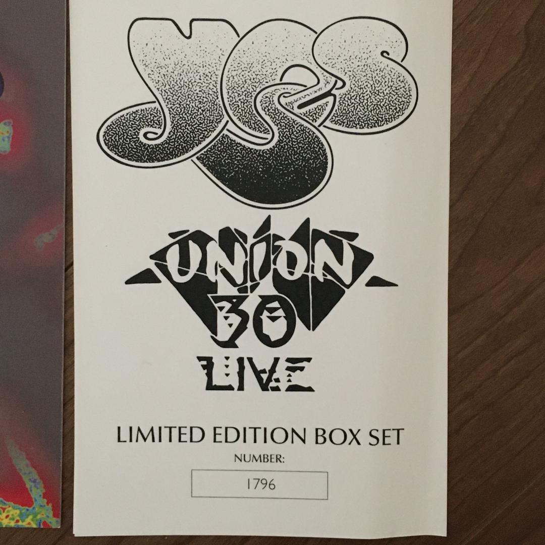 イエス:Union 30 「結晶」Live BOX (26CD＋6DVD)