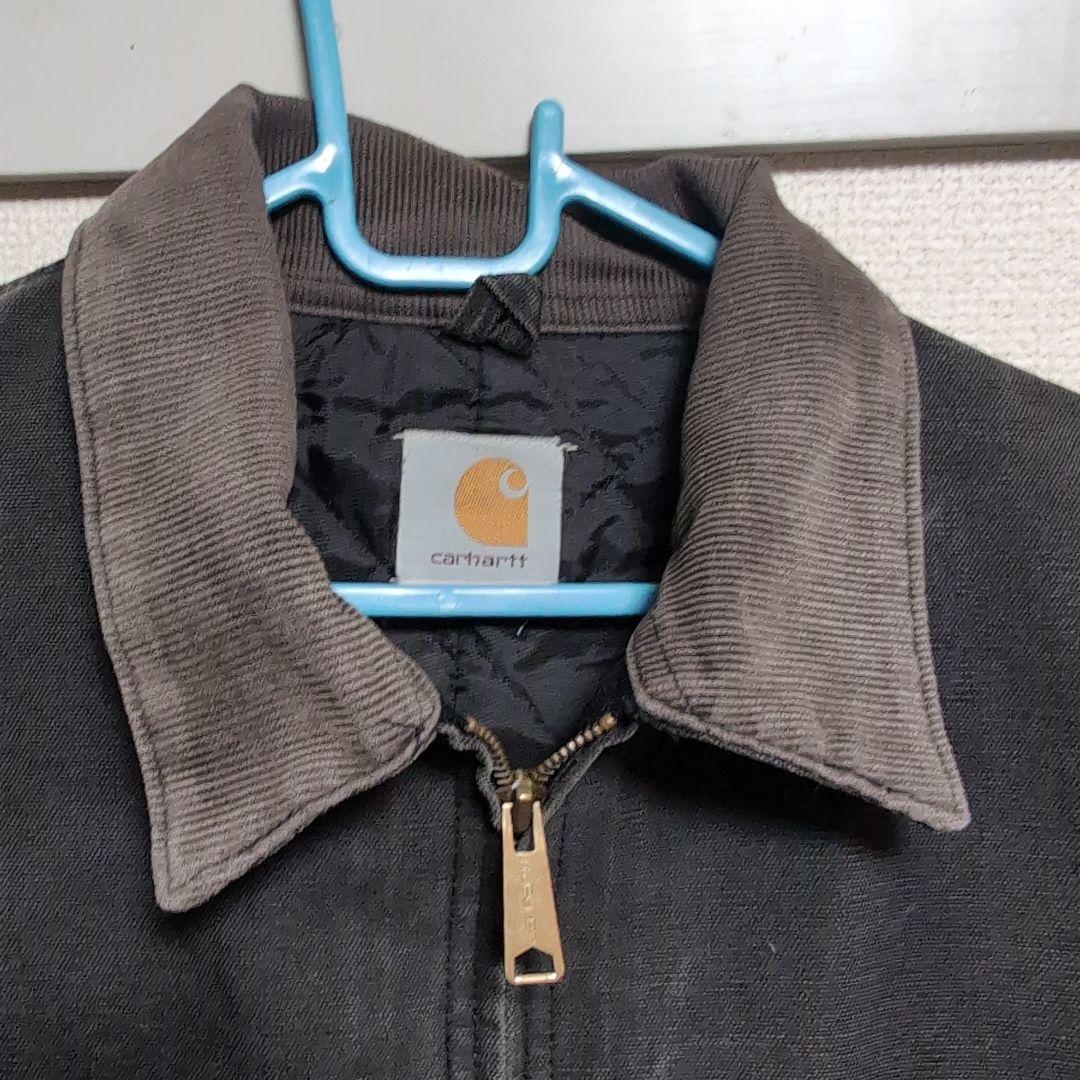 Carhartt　デトロイトジャケット　J80 キルティング　ブラック USA
