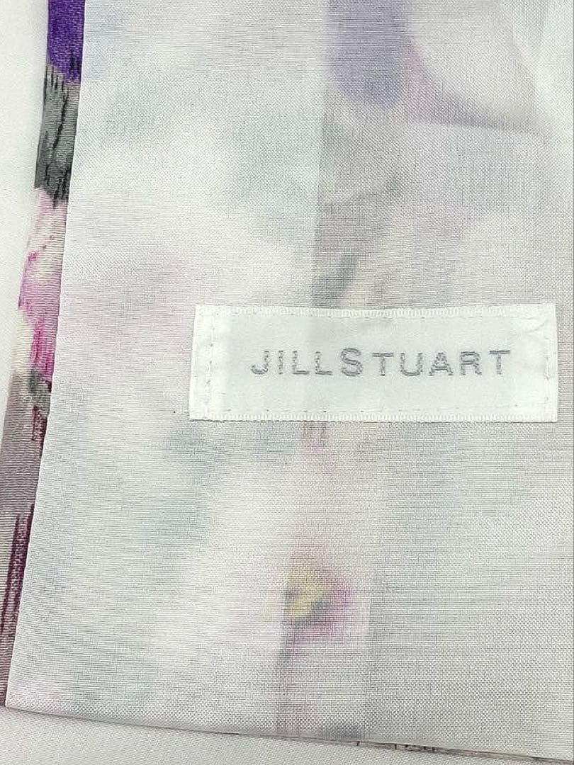 2尺袖 ブランド ポリエステル着物 JILL STUART袴用 躾糸付き