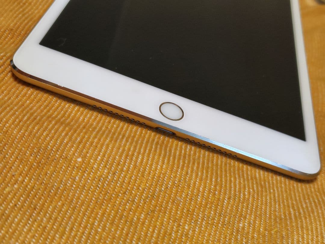 【電池83%Apple診断】iPad mini 4 32GB ゴールド 初期化済