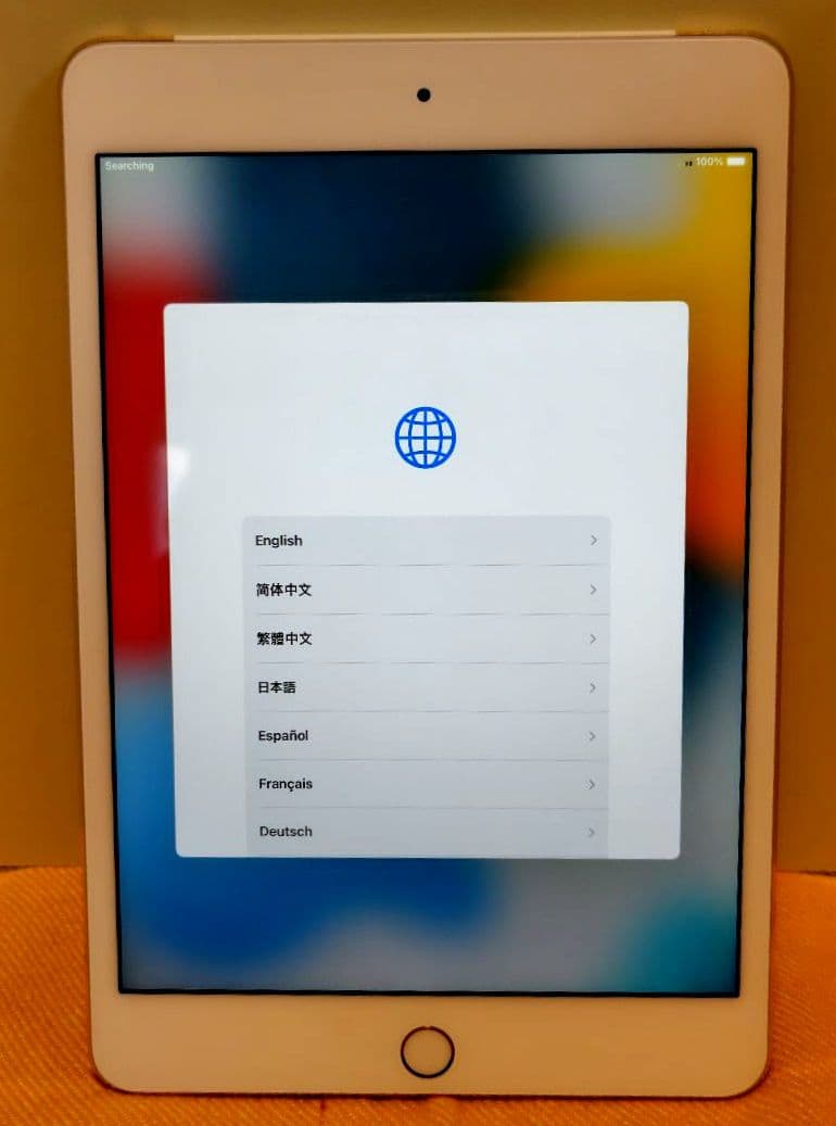 【電池83%Apple診断】iPad mini 4 32GB ゴールド 初期化済