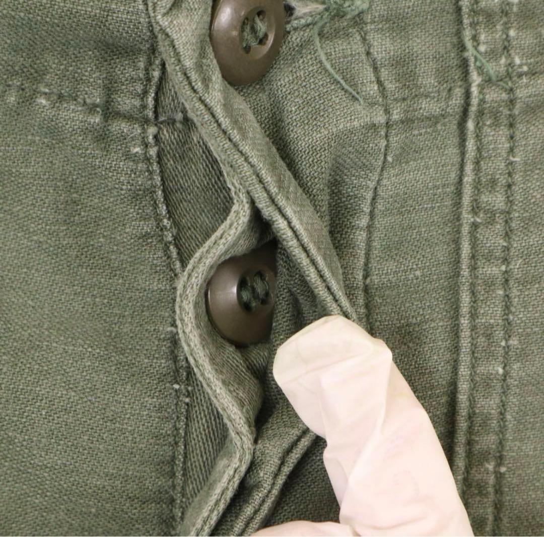 60s 70s u.s army ベイカーパンツ コットンサテン vintage