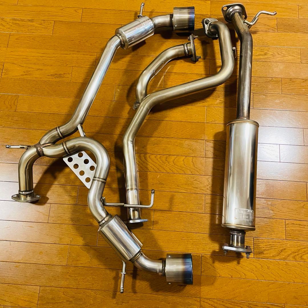 【ロッソモデロ】マフラー　スイフトスポーツzc33s中間パイプ＆リアピースセット