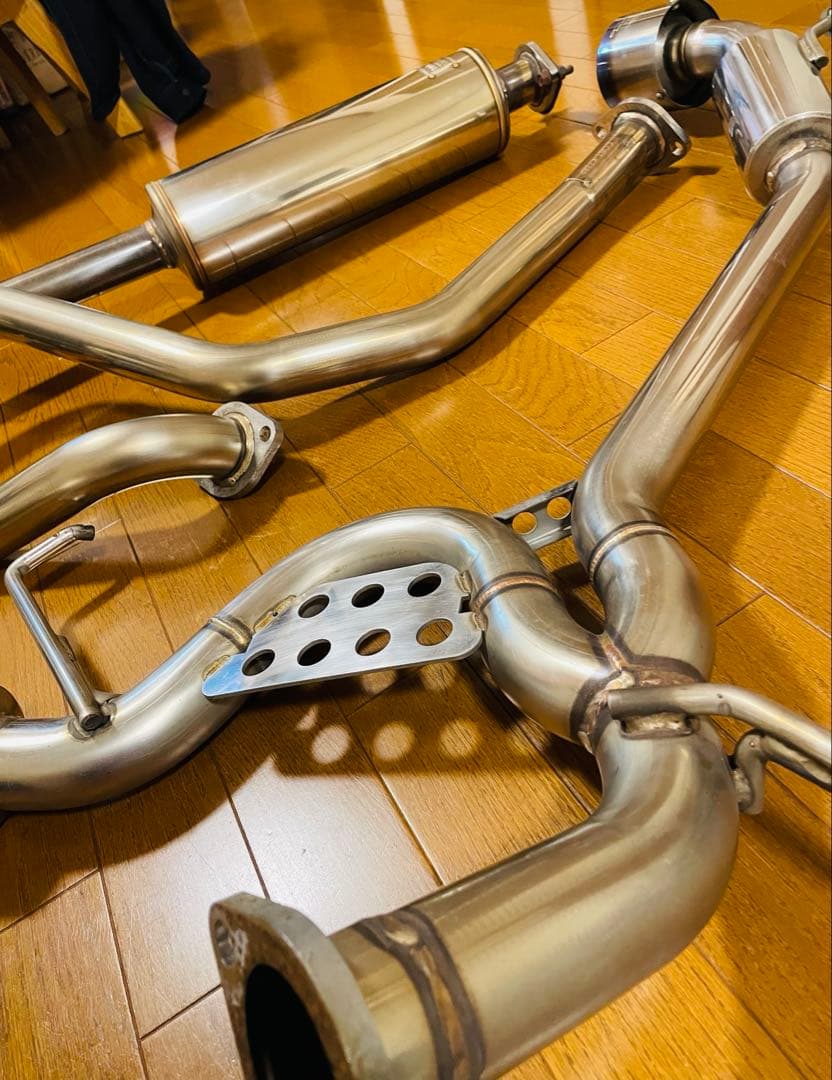 【ロッソモデロ】マフラー　スイフトスポーツzc33s中間パイプ＆リアピースセット