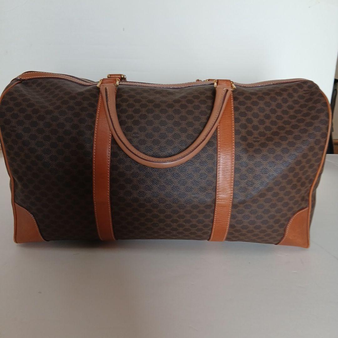 CELINE ボストンバッグ ブラウンレザー