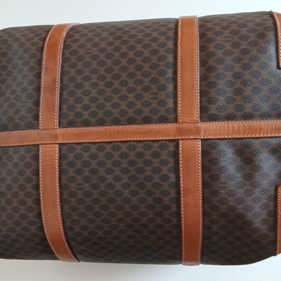 CELINE ボストンバッグ ブラウンレザー