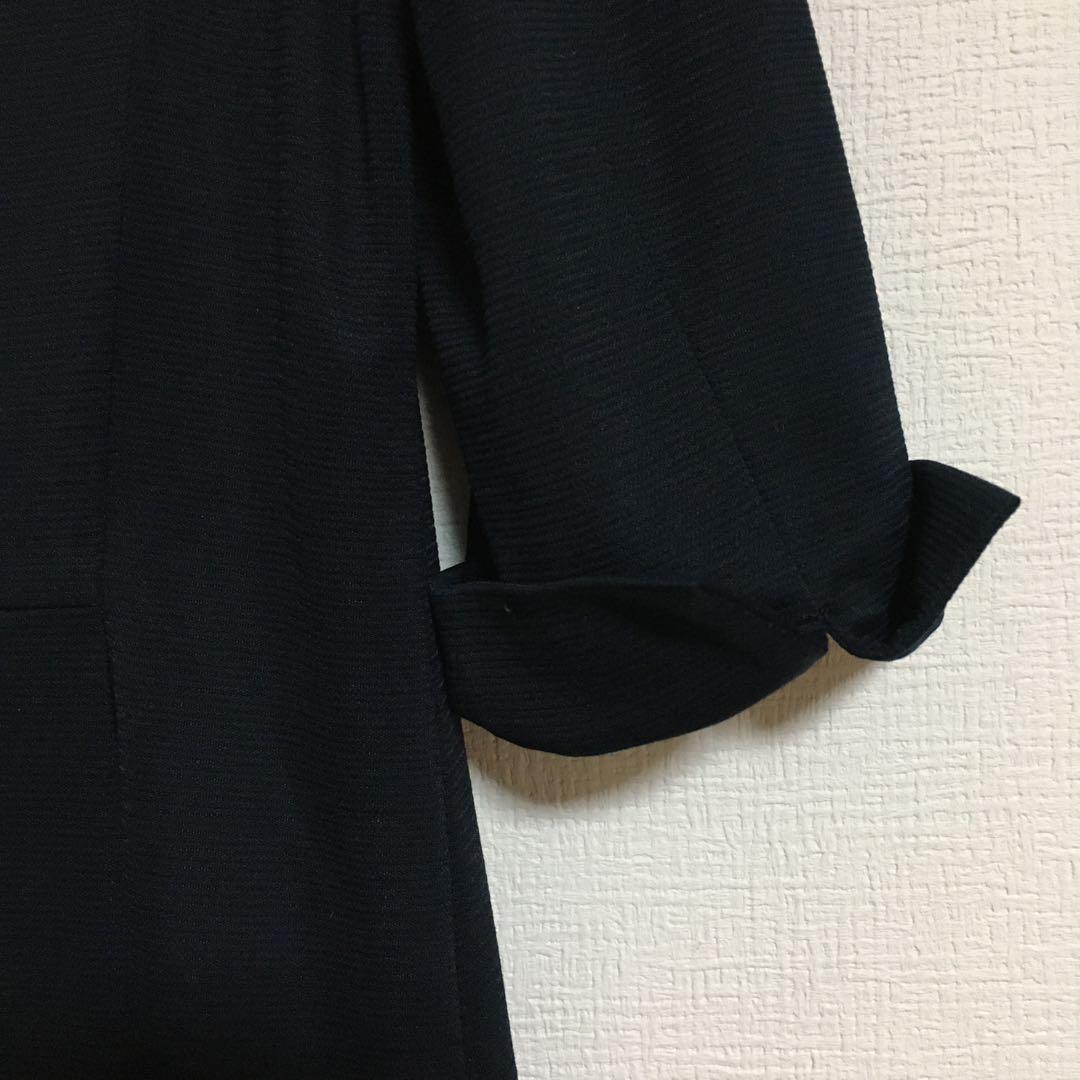 23区　VERYコラボ　襟付きワンピース　2WAY ワンピース　ネイビー