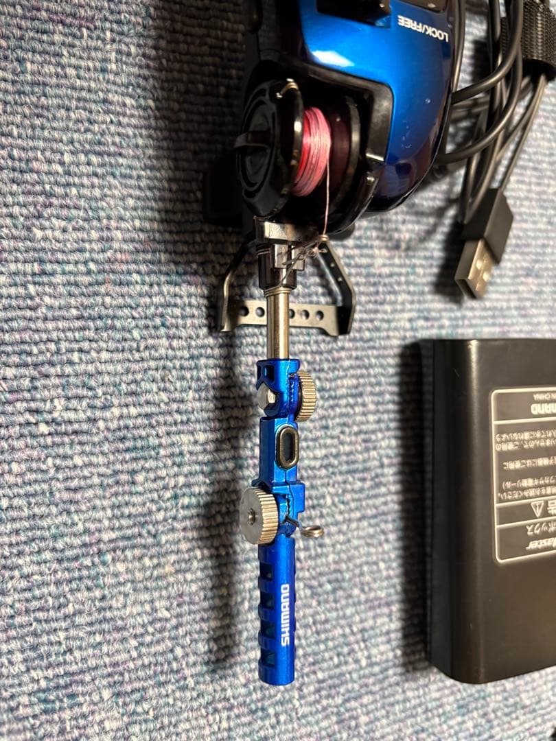 Lake Master CT-ET ワカサギリール 2個セット バッテリー付き