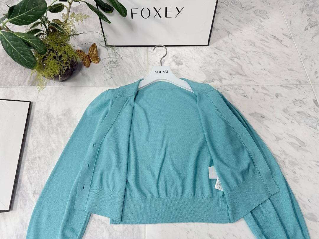 トラコ★FOXEY / フォクシー リヴァ 38 ターコイズブルー'23年