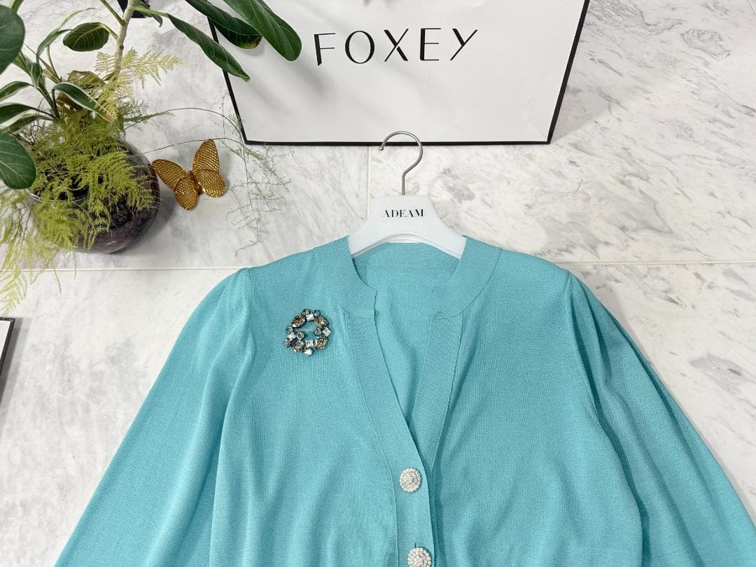 トラコ★FOXEY / フォクシー リヴァ 38 ターコイズブルー'23年