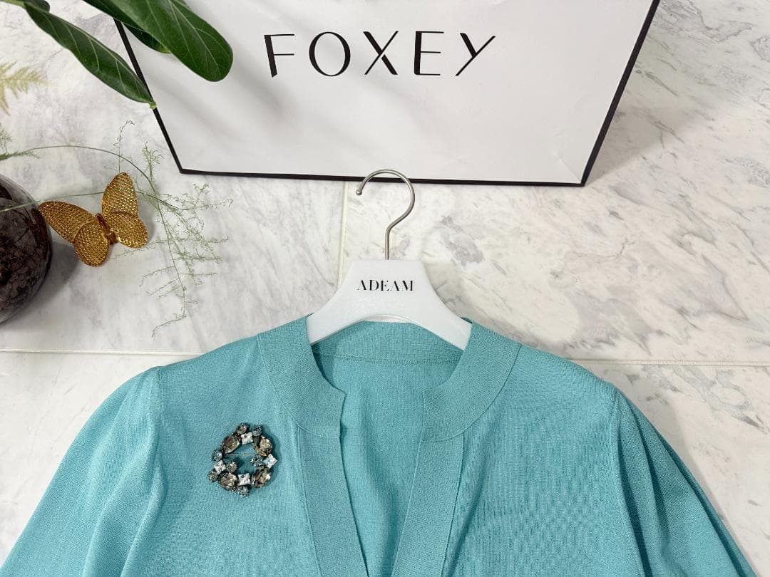 トラコ★FOXEY / フォクシー リヴァ 38 ターコイズブルー'23年