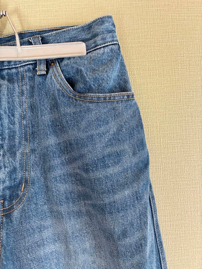 スピックアンドスパン 51/2 CURVE LINE_DENIM 28