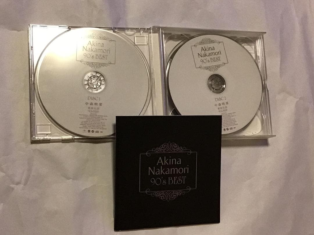 中森明菜 歌姫伝説 ’90s BEST 初回盤 CD+DVD