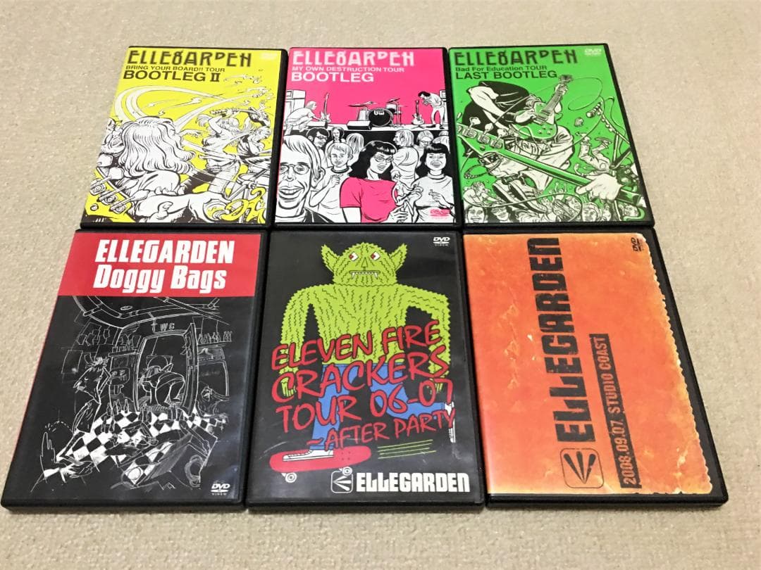 ELLEGARDEN エルレガーデン CD 14枚 & DVD 6枚 セット