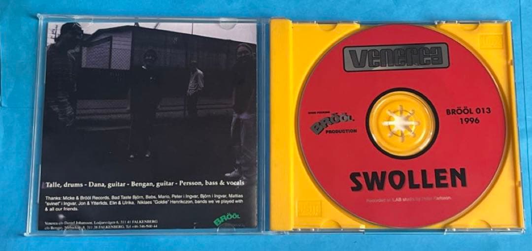 廃盤レアCD！VENEREA ／ swollen