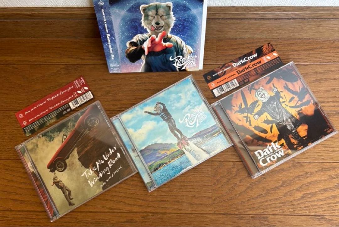 マンウィズ 　極美品【初回限定盤シングルCD 】9枚＋DVD特典映像