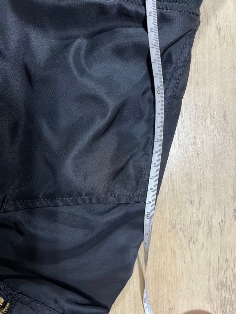 ALPHA MA-1 flight jacket USA製　ブラック
