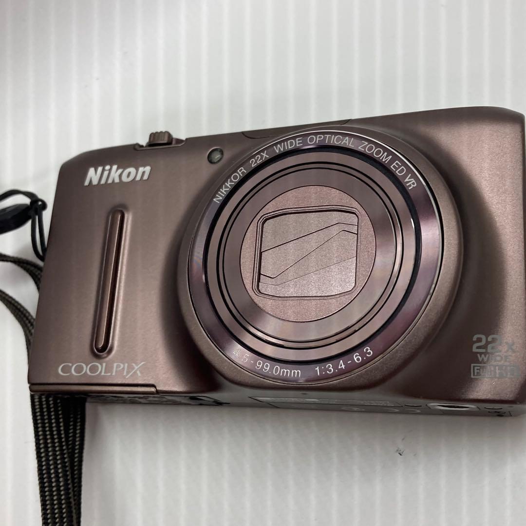Nikon COOLPIX S9500 デジカメ・セピアブラウン