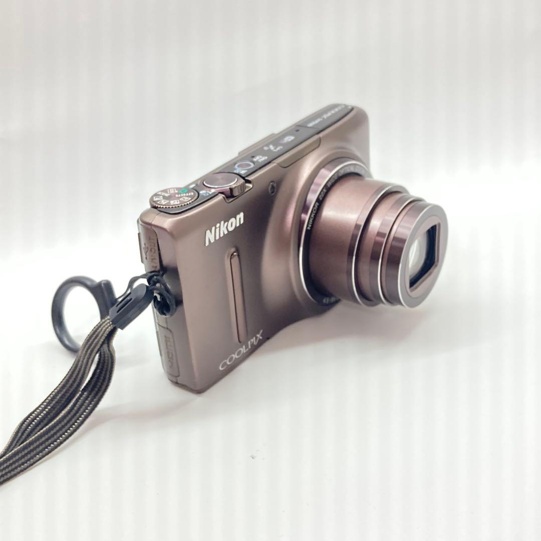 Nikon COOLPIX S9500 デジカメ・セピアブラウン