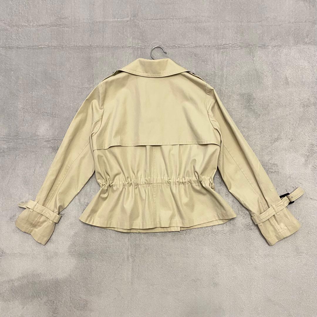 misa ブルーレーベルクレストブリッジ　トレンチコート　　チェック