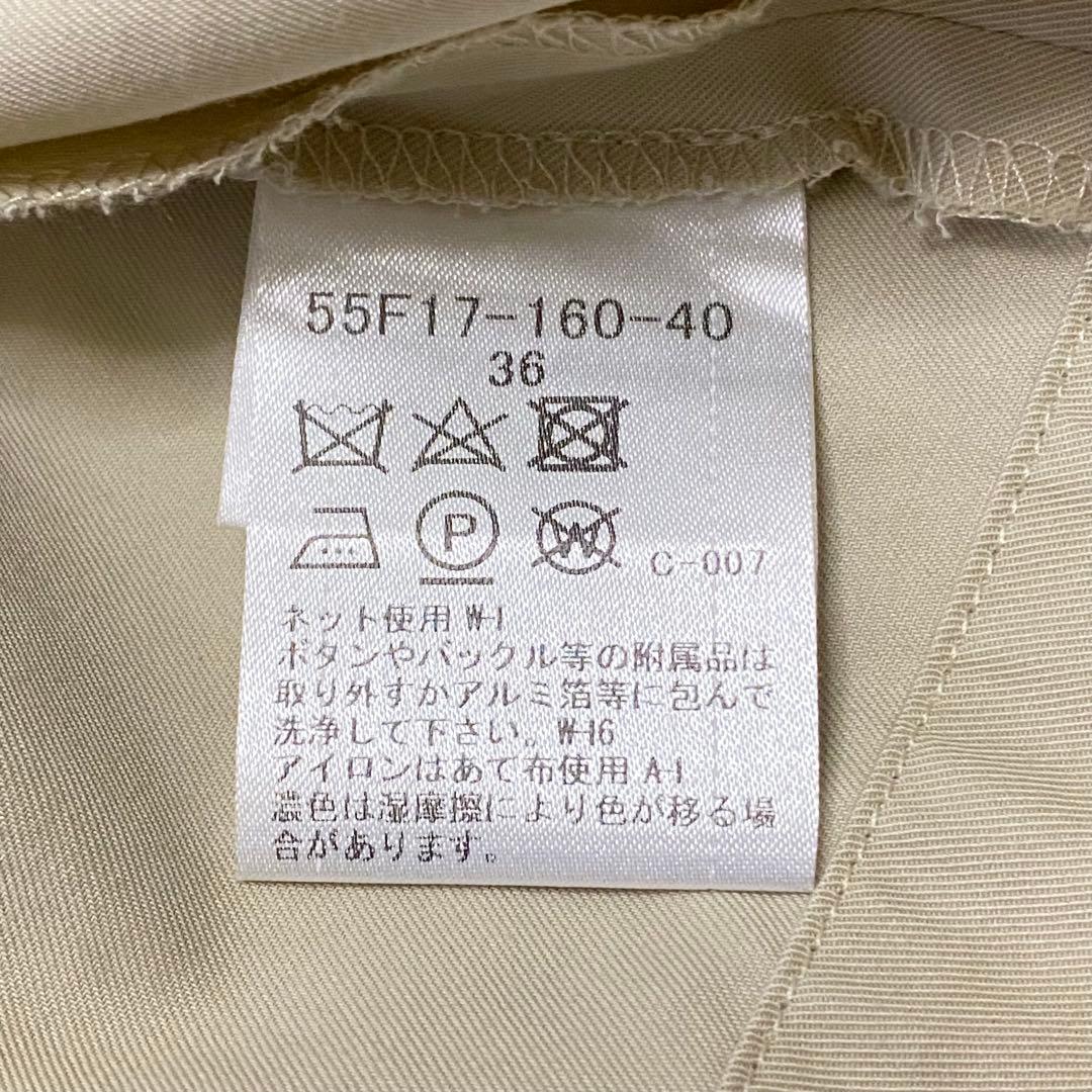 misa ブルーレーベルクレストブリッジ　トレンチコート　　チェック