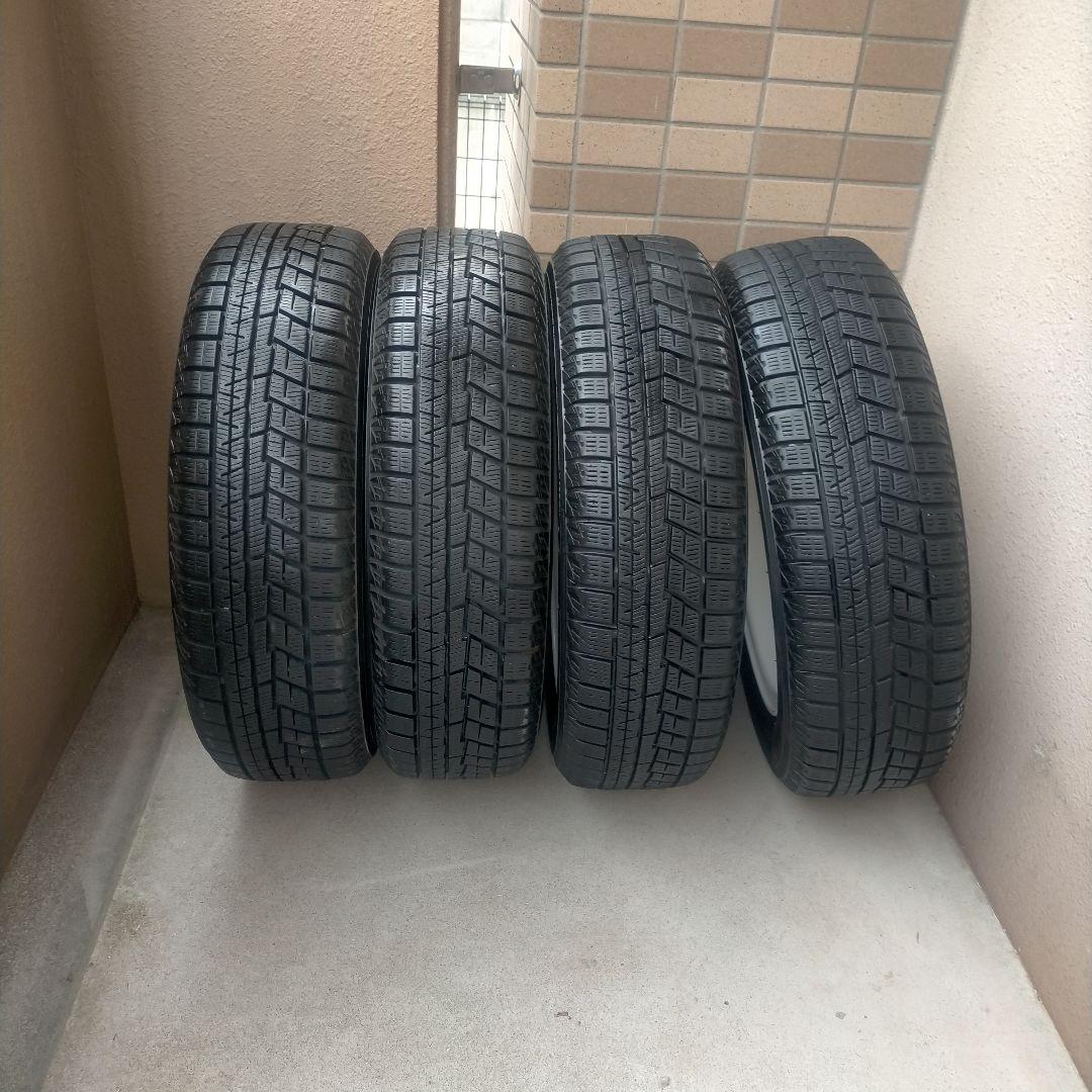 LM Sport ホワイトホイールとYokohamaスタッドレスタイヤセット