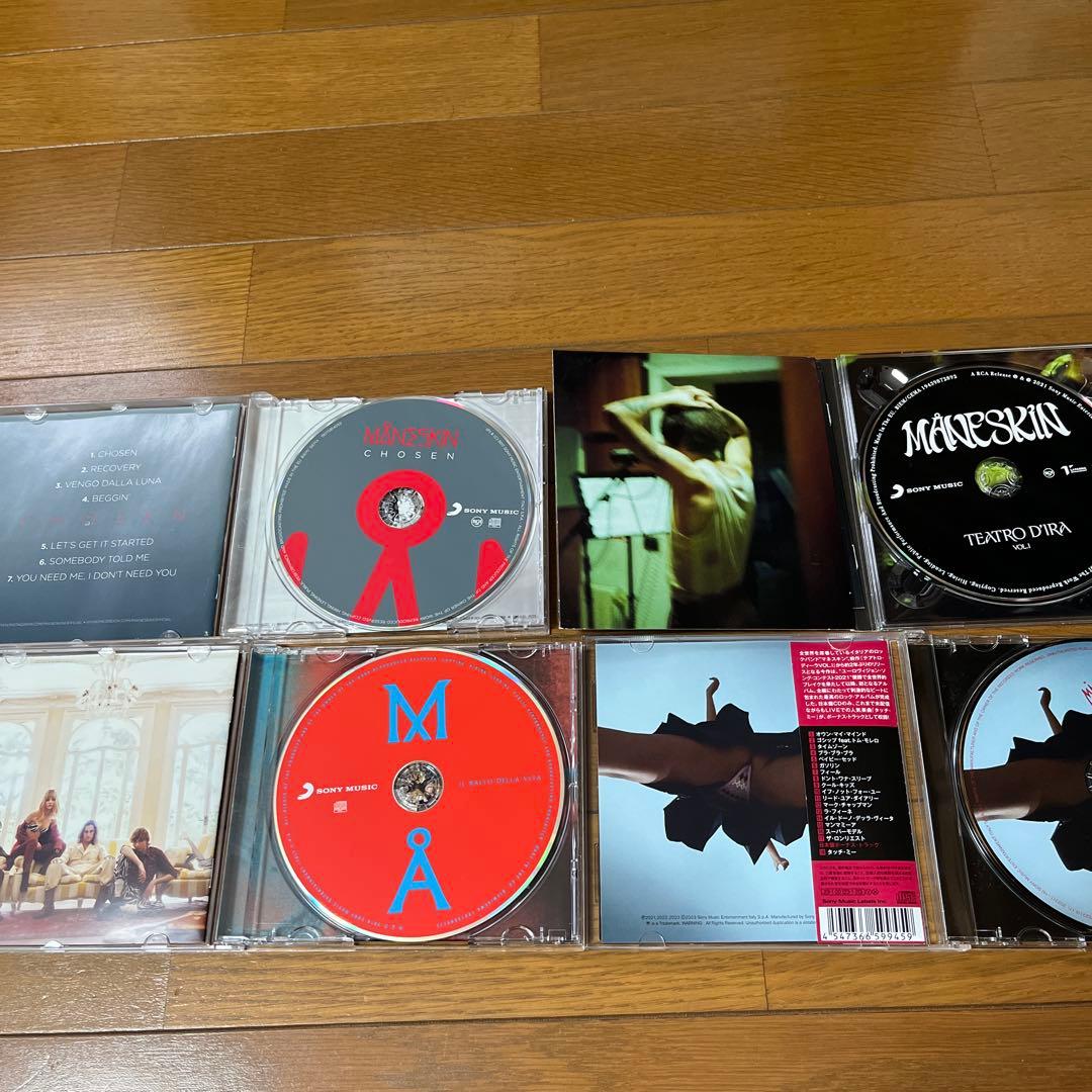 マネスキン　CD4枚セット
