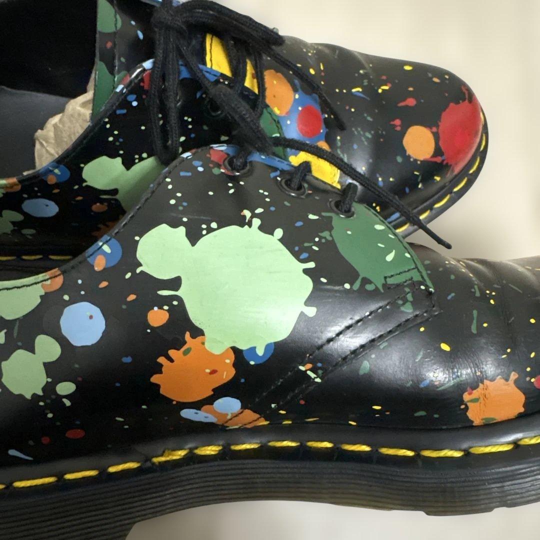 こ*む様 Dr. Martens ペイントスプラッター3ホール