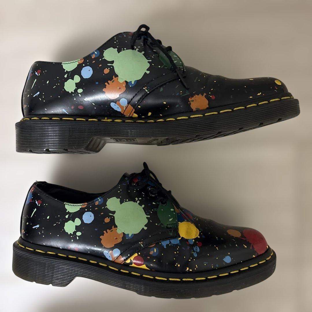 こ*む様 Dr. Martens ペイントスプラッター3ホール