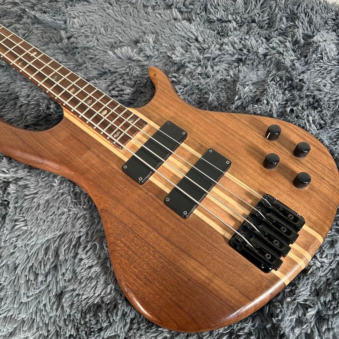 Ariapro II スルーネック エレキベース SB ナチュラル