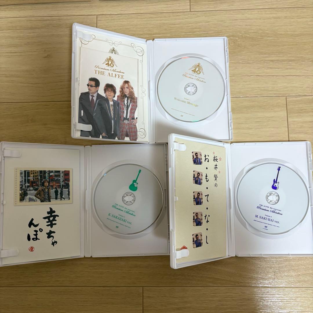 THE ALFEE 40th Aniversaryプレミアムメンバーズ特典DVD