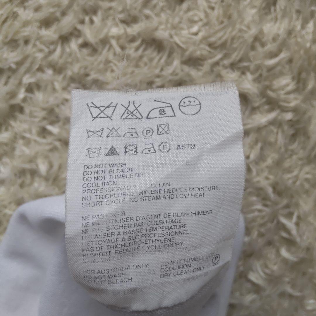 PRADA コットンニット ポロシャツ 44 ホワイト アイボリー