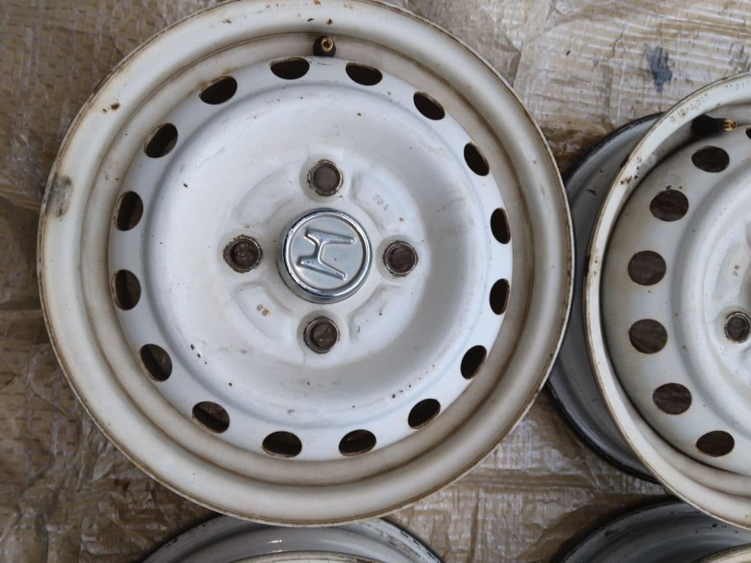 ホンダ純正 スチールホイール 4本セット 12Х3.5J