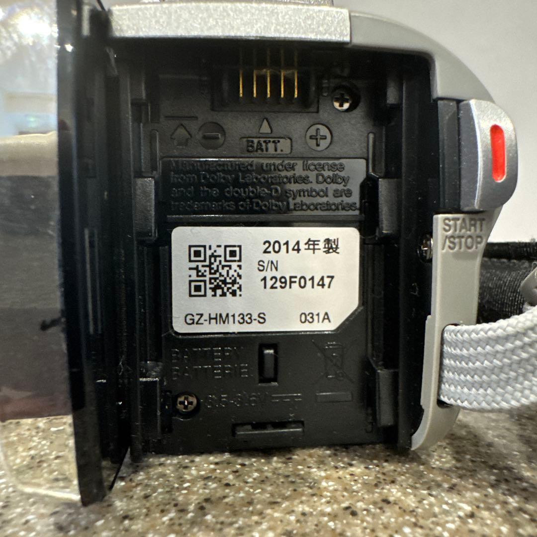 jvc ケンウッド　ハイビジョンメモリームービー　GZ-HM133-S 可動品