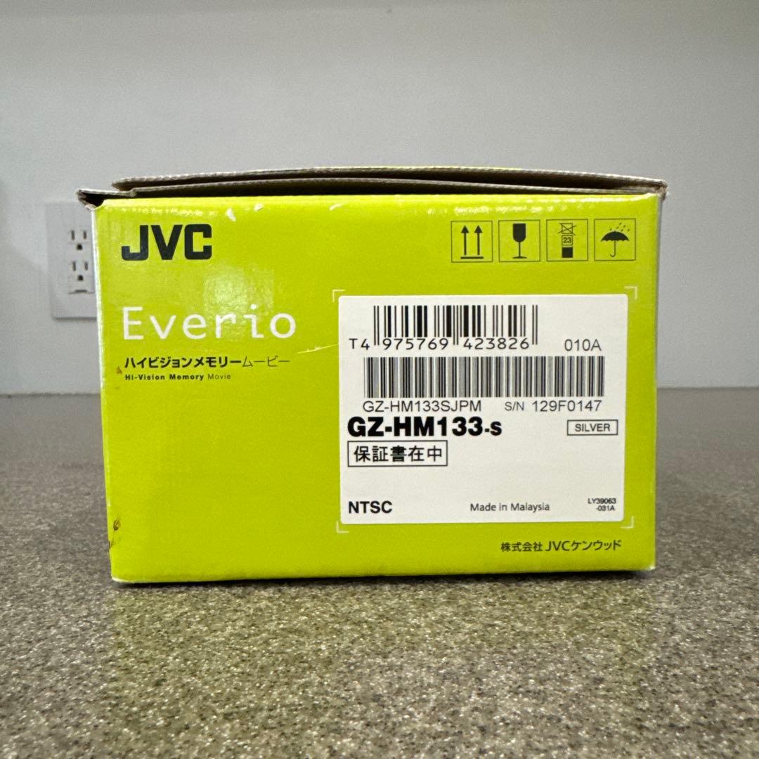 jvc ケンウッド　ハイビジョンメモリームービー　GZ-HM133-S 可動品
