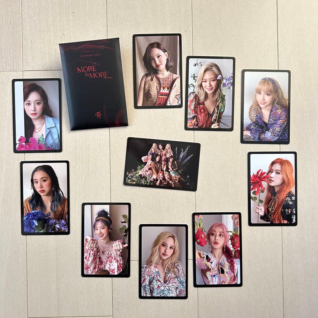 TWICE アルバムセット ラブリー 缶バッジ トレカ