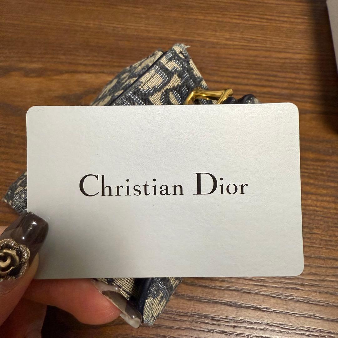 【正規品】Dior レディース 財布 サドル ※箱・リボン・中の包み付き
