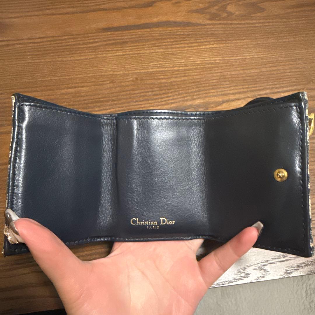 【正規品】Dior レディース 財布 サドル ※箱・リボン・中の包み付き