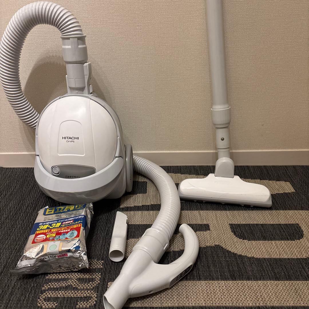 HITACHI 日立 CV-VP5 紙パック式掃除機　純正パックフィルター5枚
