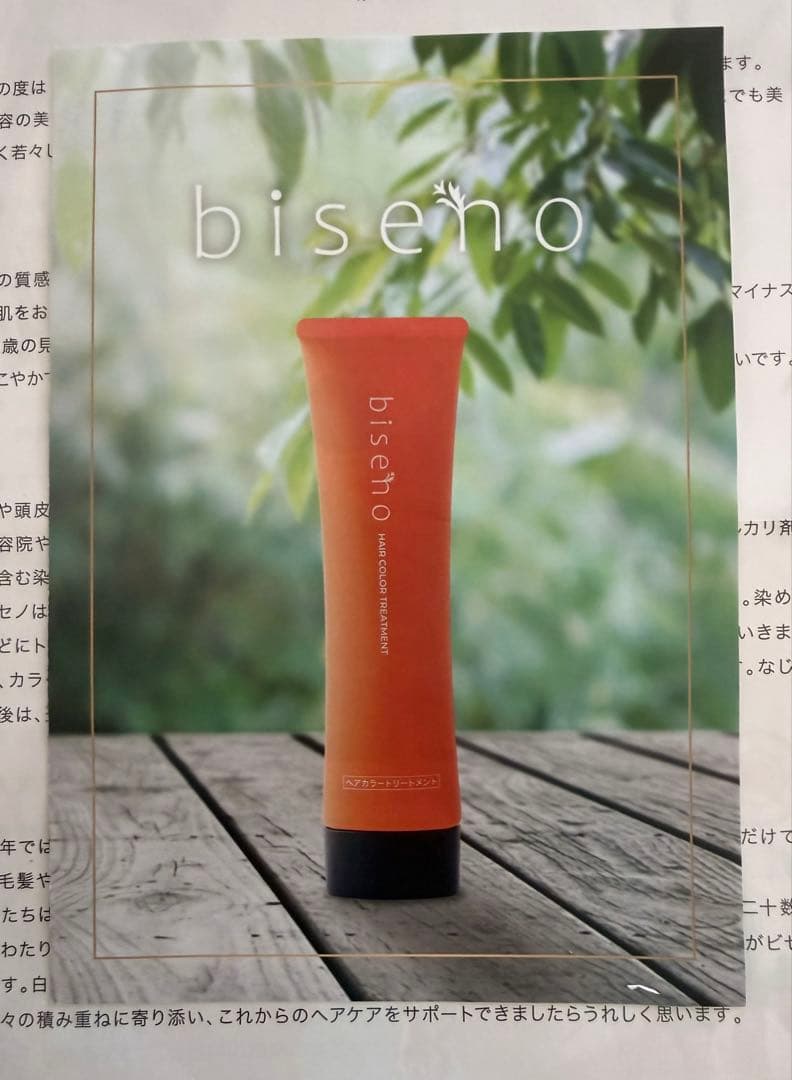 biseno ビセノ ライトブラウン ヘアカラートリートメント* 4本セット