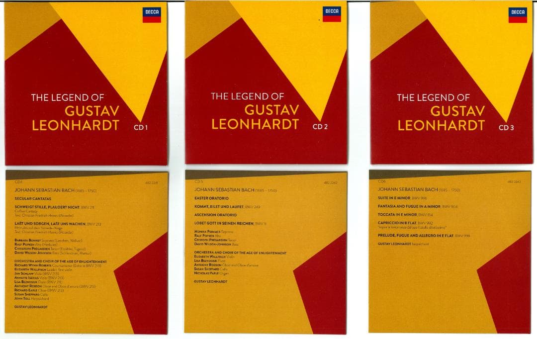 【輸入盤CD】The Legend of Gustav Leonhardt
